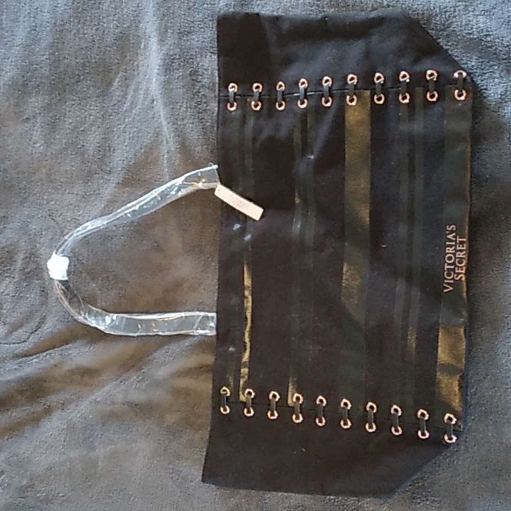 Victoria's Secret 2018 Weekender Black Tote Bag Limited Edition